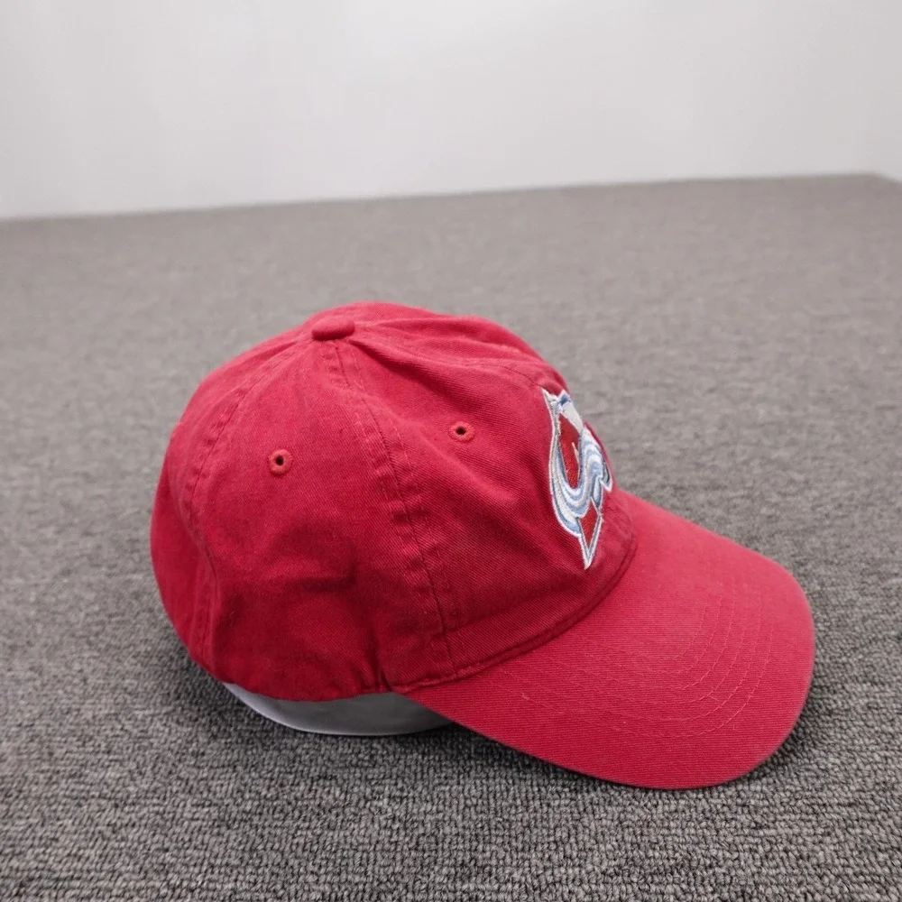 Colorado Avalanche Hat Cap Strap Back Mens One Size Dad Hat Red NHL Hockey
